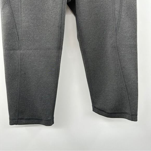 Ivy Park Heather Gray High Rise Capri Length Leggings Size XS - Picture 3 of 10